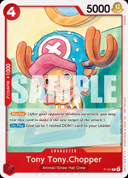 Tony Tony.Chopper P-101_p1 One Piece Card Game Promo
