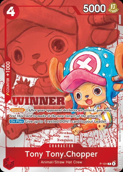Tony Tony.Chopper P-101_p2 One Piece Card Game Promo