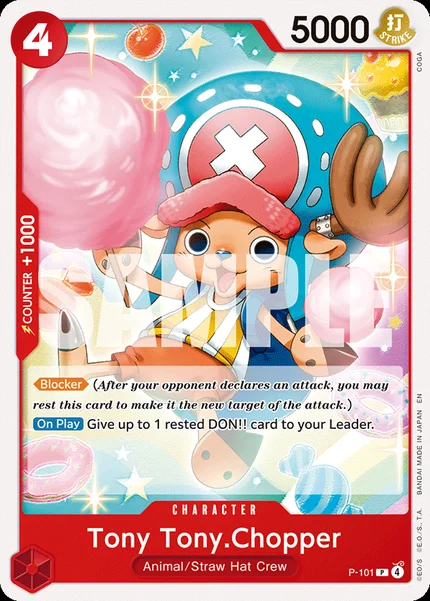Tony Tony.Chopper P-101_r1 One Piece Card Game ST-31