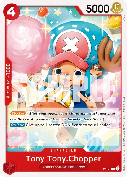 Tony Tony.Chopper P-101 One Piece Card Game Promo