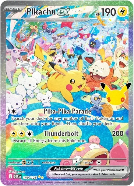 Pikachu ex 149/128
