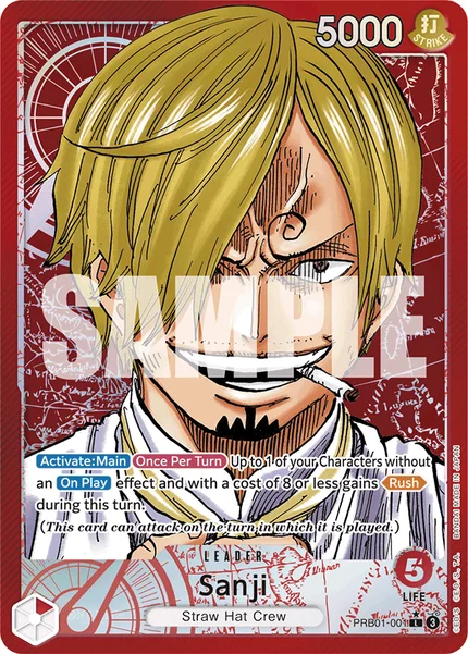 Sanji PRB01-001_p1 One Piece Card Game PRB-01