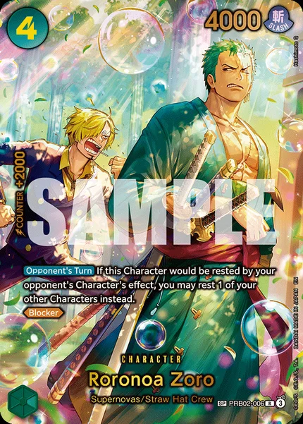 Roronoa Zoro PRB02-006_p2 One Piece Card Game OP14-EB04