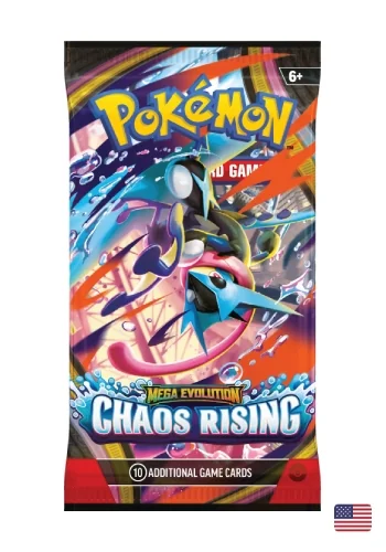 (ING) Booster Avulso - Megaevolução 4 - Caos Ascendente