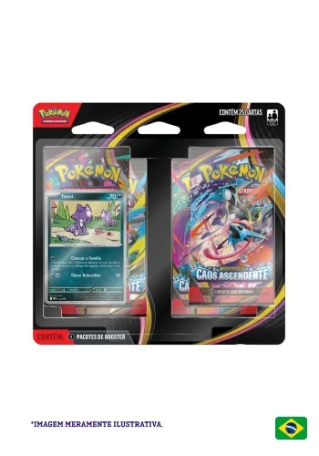 (PT-BR) Blister Quádruplo Megaevolução 4 - Caos Ascendente - Toxel