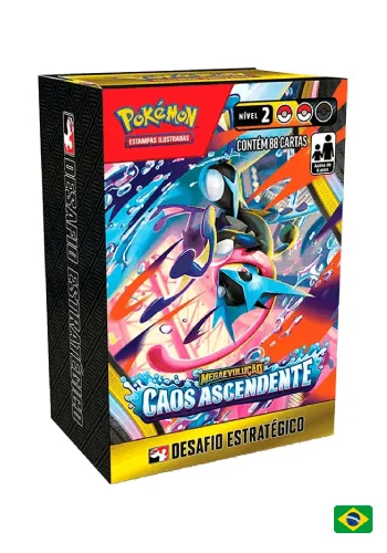 (PT-BR) Desafio Estratégico - Megaevolução 4 - Caos Ascendente (Kit Pré-Lançamento)