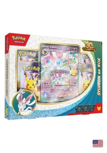 (ING) Caixa - Celebração de 30 Anos - Sylveon ex Box