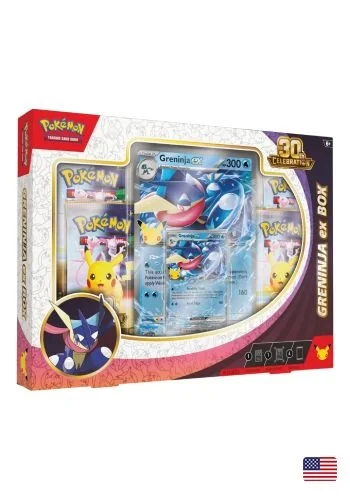 (ING) Caixa - Celebração de 30 Anos - Greninja ex Box