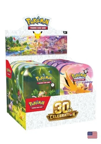 Display Mini Lata - Celebração de 30 Anos - (Kit com 10)