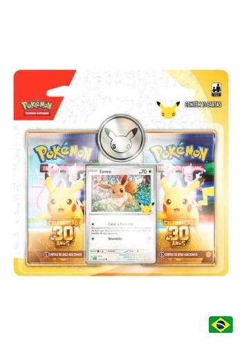 (PT-BR) Blister Duplo - Celebração de 30 Anos - Eevee