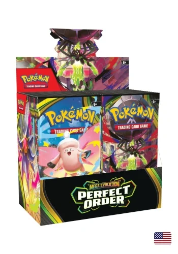 (ING) Caixa de Booster - Megaevolução 3 - Equilíbrio Perfeito