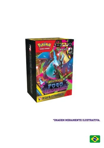 (PT-BR) Desafio Estratégico - Megaevolução 2 - Fogo Fantasmagórico (Kit Pré-Lançamento)