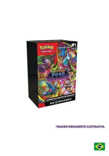 (PT-BR) Combo de Pacotes - Megaevolução 2 - Fogo Fantasmagórico