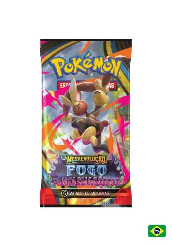 (PT-BR) Booster Avulso - Megaevolução 2 - Fogo Fantasmagórico