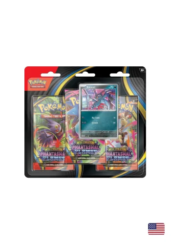 (ING) Blister Triplo Megaevolução 2 - Fogo Fantasmagórico - Sneasel