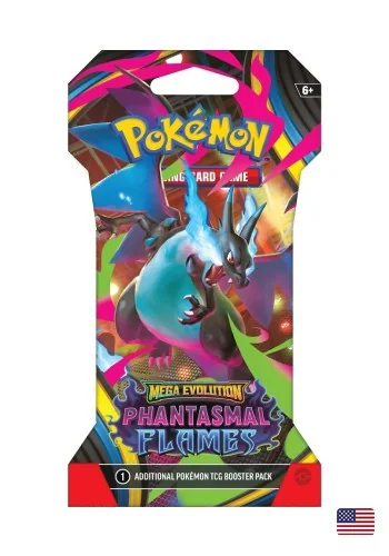 (ING) Blister Unitário - Megaevolução 2 - Fogo Fantasmagórico