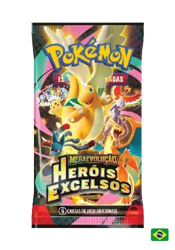 (PT-BR) Booster Avulso - Megaevolução 2.5 - Heróis Excelsos