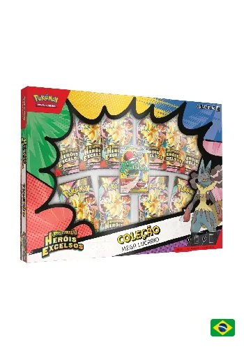 (PT-BR) Box Coleção Premium - Heróis Excelsos - Mega Lucario