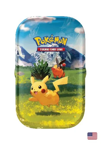 (ING) Mini Lata - Megaevolução 2.5 - Heróis Excelsos - Pikachu