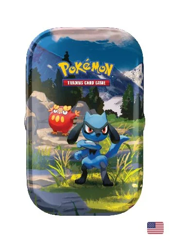 (ING) Mini Lata - Megaevolução 2.5 - Heróis Excelsos - Riolu