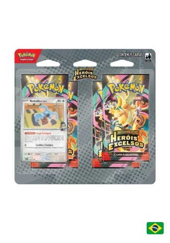 (PT-BR) Blister Quádruplo Megaevolução 2.5 - Heróis Excelsos - Komala