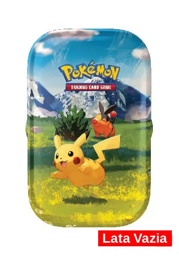 Lata Vazia - Megaevolução 2.5 - Heróis Excelsos - Pikachu