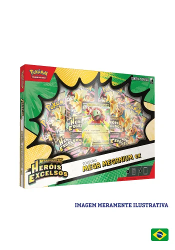 (PT-BR) Box Coleção - Heróis Excelsos - Mega Meganium