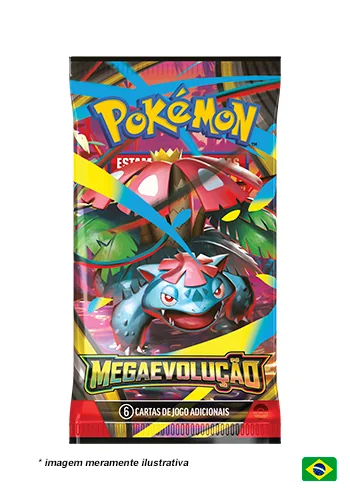 (PT-BR) Booster Avulso - Megaevolução 1 - Megaevolução