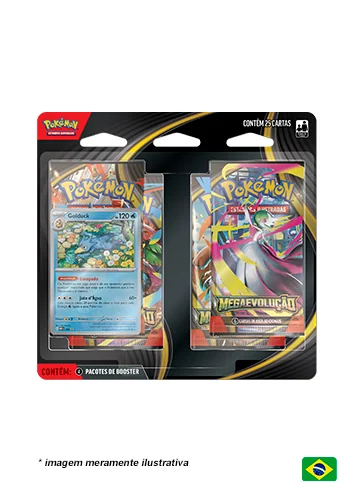 (PT-BR) Blister Quádruplo Megaevolução 1 - Megaevolução - Golduck