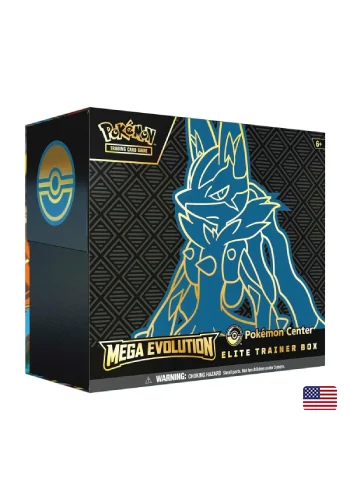 (ING) Coleção Treinador Avançado - Megaevolução - Mega Lucario - Pokémon Center