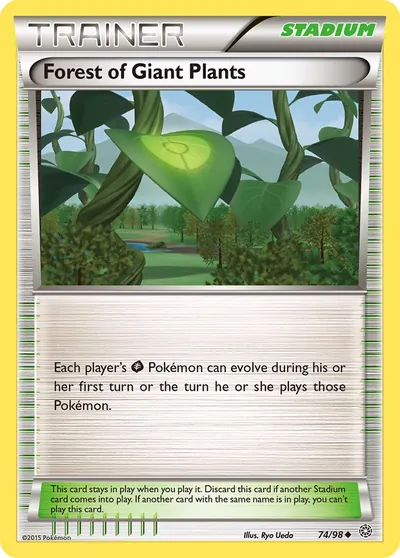 Floresta das Plantas Gigantes - Origens Ancestrais - ilustração de Ryo Ueda
