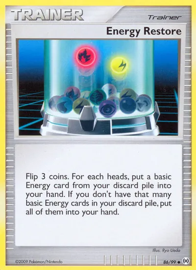 Energy Restore - Arceus - ilustração de Ryo Ueda