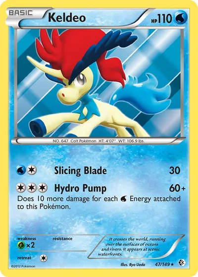 Keldeo - Fronteiras Cruzadas - ilustração de Ryo Ueda