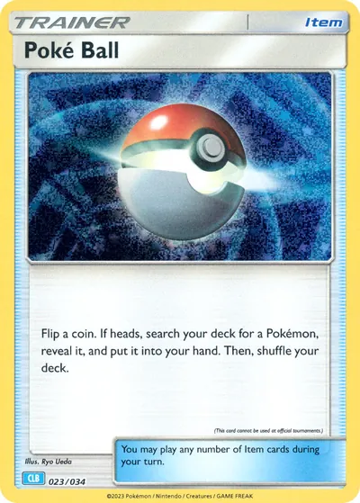 Poké Ball - Pokémon Trading Card Game Classic: Blastoise - ilustração de Ryo Ueda