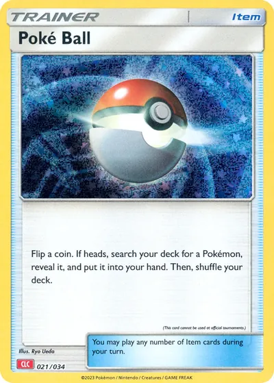 Poké Ball - Pokémon Trading Card Game Classic: Charizard - ilustração de Ryo Ueda