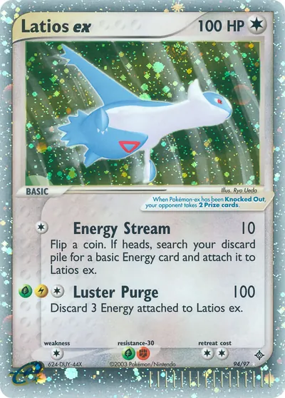 Latios ex - Dragon - ilustração de Ryo Ueda