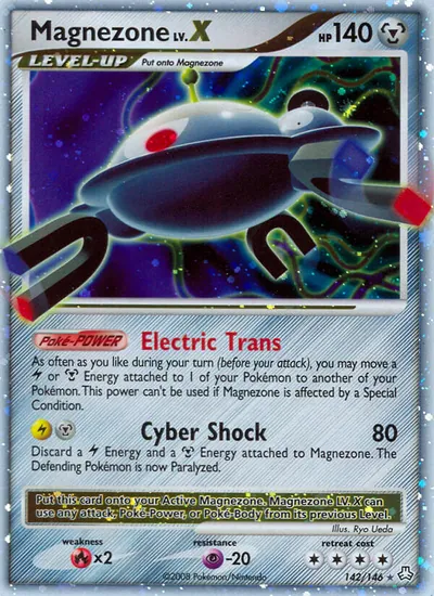 Magnezone LV.X - Legends Awakened - ilustração de Ryo Ueda