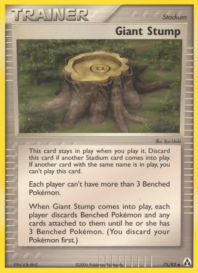 Giant Stump - Legend Maker - ilustração de Ryo Ueda