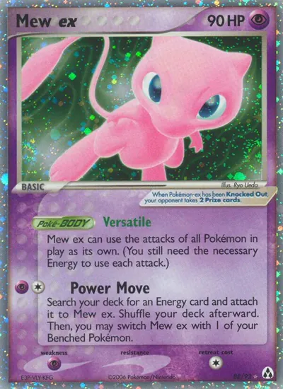 Mew ex - Legend Maker - ilustração de Ryo Ueda