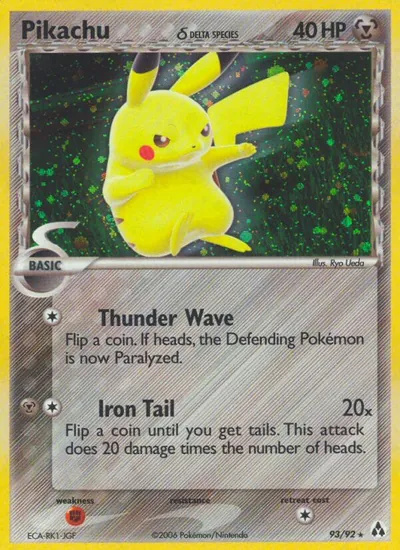 Pikachu - Legend Maker - ilustração de Ryo Ueda