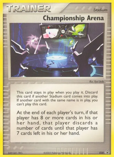 Championship Arena - Promos Black Star (Nintendo) - ilustração de Ryo Ueda