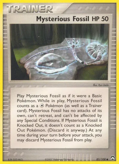 Mysterious Fossil - Power Keepers - ilustração de Ryo Ueda