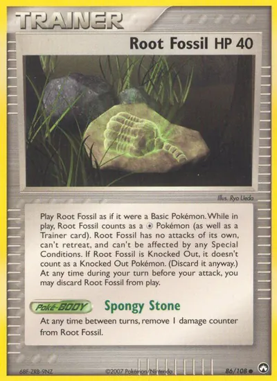 Root Fossil - Power Keepers - ilustração de Ryo Ueda