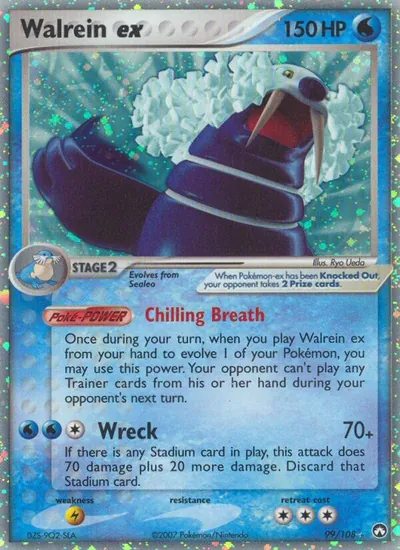 Walrein ex - Power Keepers - ilustração de Ryo Ueda