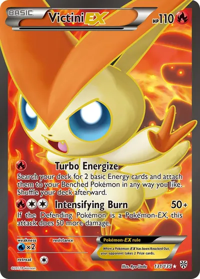 Victini-EX - Tempestade de Plasma - ilustração de Ryo Ueda