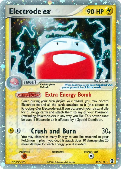 Electrode ex - FireRed & LeafGreen - ilustração de Ryo Ueda