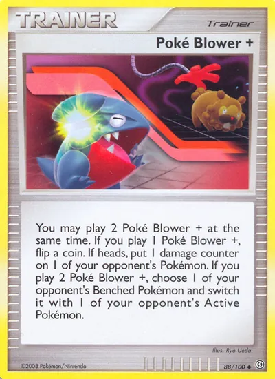 Poké Blower + - Stormfront - ilustração de Ryo Ueda