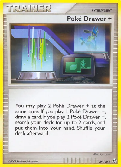 Poké Drawer + - Stormfront - ilustração de Ryo Ueda