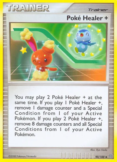 Poké Healer + - Stormfront - ilustração de Ryo Ueda