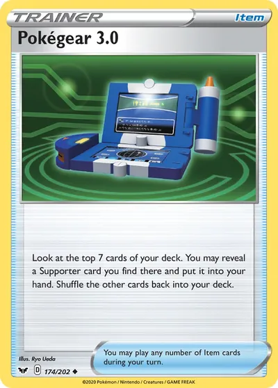 Pokegear 3.0 - Espada e Escudo - ilustração de Ryo Ueda